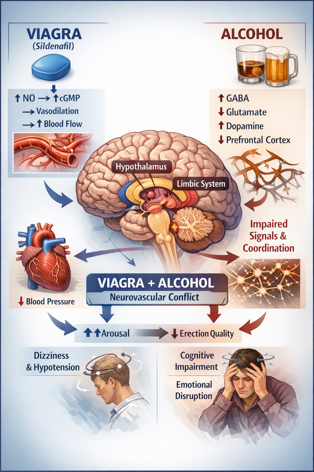 Viagra + Alcohol